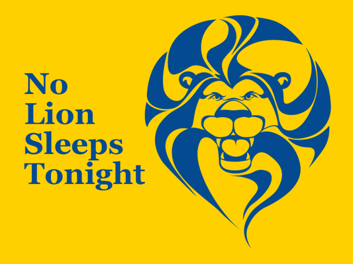 No Lion Sleeps Tonight